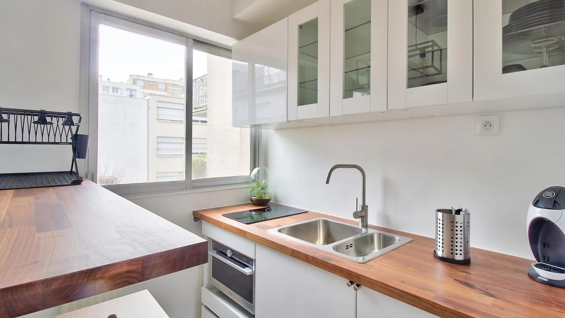 Apartmán T2 Moderne Proche Du Sacre-Coeur Et Gare Du Nord Paříž 0*,